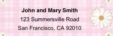 Daisy Mailing Labels Paper