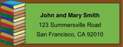 Books Mailing Labels Paper