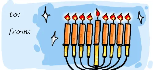 Menorah Paper