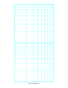 Log-log paper: 1-Cycle by 2-Cycle paper