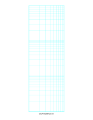 Log-log paper: 1-Cycle by 3-Cycle paper