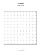 10x10 Geoboard paper