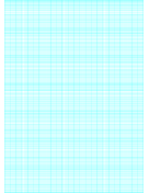 Semi-log paper: 120 Divisions 5th, 10th Accent by 7-Cycle paper