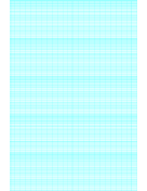 Semi-log paper: 120 Divisions 5th Accent by 5-Cycle paper