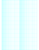 Semi-log paper: 12 Divisions (Long Axis) by 2-Cycle paper