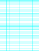 Semi-log paper: 12 Divisions 3rd Accent by 2-Cycle paper