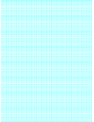 Semi-log paper: 180 Divisions (1 Millimeter) 5th, 10th Accent by 8-Cycle paper