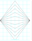 Perspective Grid - 2 point - centered paper