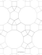 3.4.6.4,4.6.12 Tessellation paper