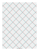 3D Paper - 10x10 Grid with Medium Offset paper