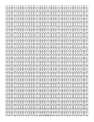 3-1 Cylinder Bead Square Pattern paper