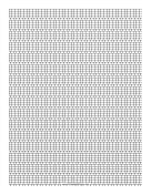 4-1 Cylinder Bead Square Pattern paper