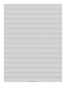 5 Seed Bead Brick Pattern paper