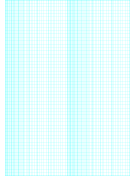 Semi-log paper: 52 Divisions (Long Axis) by 2-Cycle paper