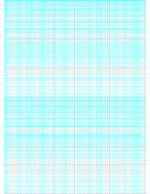 52 Divisions by 2-Cycle Semi-Log (Months and quarters) paper