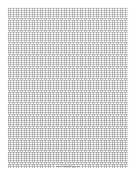 5-1 Cylinder Bead Square Pattern paper