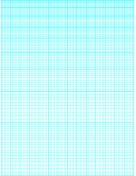 Semi-log paper: 84 Divisions 6th Accent by 1-Cycle paper