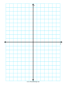 Axis Graph Paper 0.5 Inch paper