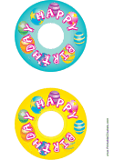 Banner CD-DVD Labels paper