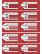 Baseball Luggage Tag paper