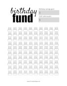 Birthday Fund paper