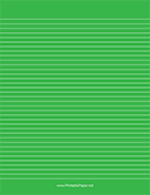 Bright Green Lined Paper White Lines paper