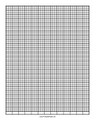 Calendar - 13 Weeks by 6 Days Stock Market Tracker - 25 Points with Quarter-Point per Division paper