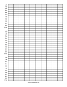 Calendar - 3 Years by Months paper