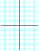 Cartesian Graph - lines paper