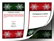 Christmas Brochure-Bifold paper