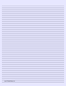 Lined Paper - Light Blue - Narrow Black Lines paper