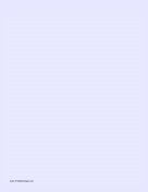 Lined Paper - Light Blue - Narrow White Lines paper