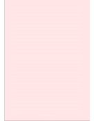 Lined Paper - Light Red - Wide White Lines - A4 paper