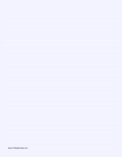 Lined Paper - Pale Blue - Wide White Lines paper