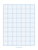 Cross-stitch 18 Lines per Inch paper