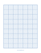 Cross-stitch 20 Lines per Inch paper