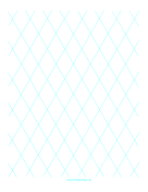 Diamond Graph Paper 2 Inch paper