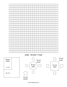 Garden Template paper