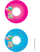 Gifts CD-DVD Labels paper
