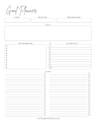 Goal Planner paper
