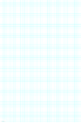 Graph Paper with 3 Lines per Inch and Heavy Index Lines on Poster-Sized Paper paper