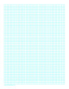 Grid Portrait Letter 2 Per cm paper