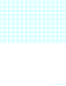 Half Blank Half Graph Paper 6 Per Inch Reverse paper