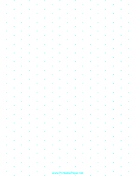 Isometric Dot Paper - fine paper