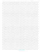 Isometric Circles 1 cm Ledger paper