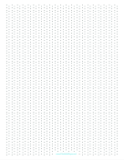 Isometric Dots Quarter Inch Ledger paper