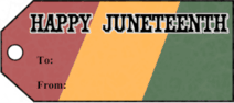 Juneteenth Gift Tags paper