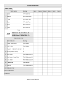 Kismet Scoresheet paper