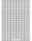 Knitting Graph - A4 - portrait paper