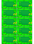 Mutant Luggage Tag paper